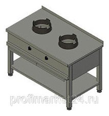 Плита газовая Вулкан KSW 02 8161 WOK
