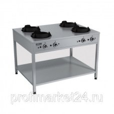 Плита газовая Вулкан KSB04 8876 WOK