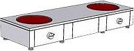 Плита индукционная WOK Heidebrenner ETK-I-W 732213