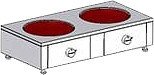 Плита индукционная WOK Heidebrenner ETK-I-W 732211