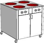 Плита индукционная WOK Heidebrenner ETK-I-W 732438 Плита индукционная WOK Heidebrenner ETK-I-W 732438