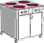 Плита индукционная WOK Heidebrenner ETK-I-W 732438