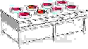 Плита индукционная WOK Heidebrenner ETK-I-W 761849
