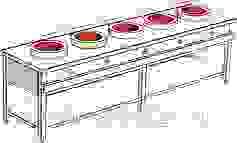 Плита индукционная WOK Heidebrenner ETK-I-W 761529