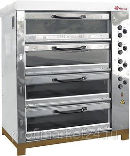 Печь хлебопекарная Восход ХПЭ-750/4 С (со стекл. двер., , В713)