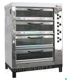 Печь хлебопекарная Восход ХПЭ-750/4 С (со стекл. двер., , В713)