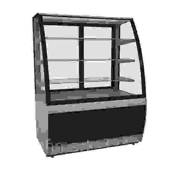 Витрина кондитерская KAYMAN K-ВК-1300 серебро