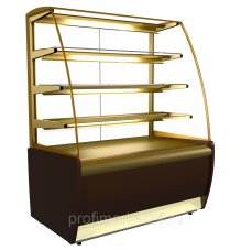 Витрина кондитерская KAYMAN K-ВК-900 бронза