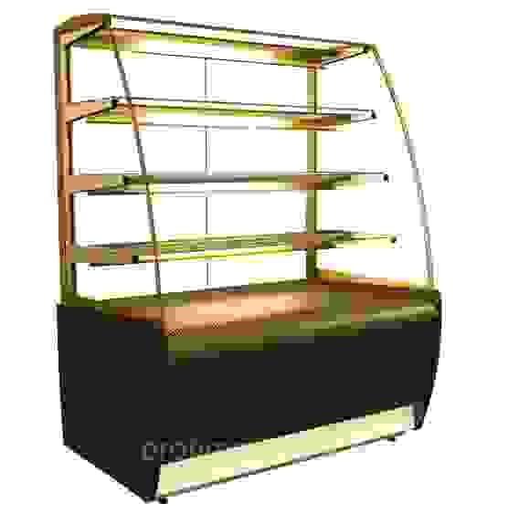 Витрина кондитерская KAYMAN K-ВК-900 бронза