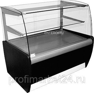 Витрина кондитерская KAYMAN K-ВК-900 мини серебро