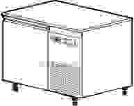 Стол морозильный Gemm THBD/090S