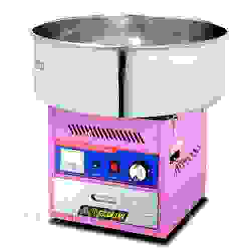 Аппарат для приготовления сахарной ваты ECOLUN ( диам.520 мм), розовый