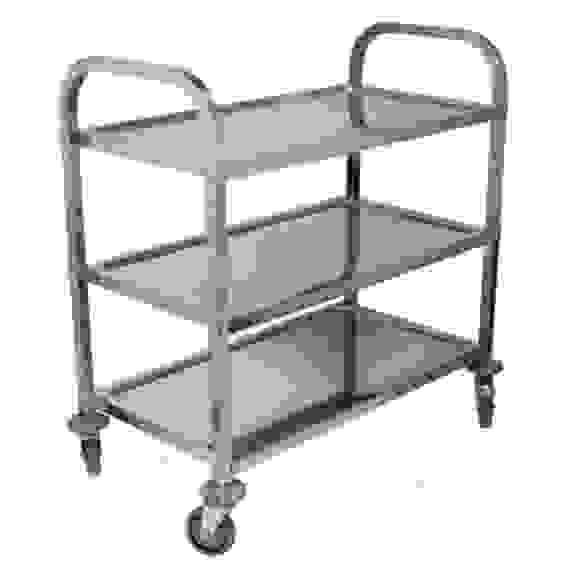 Тележка сервировочная с тремя полками ECOLUN