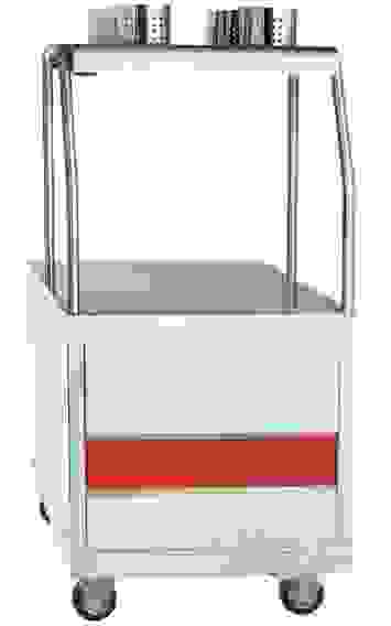 Прилавок для столовых приборов Abat ПСП-70ПМ кашированный дуб