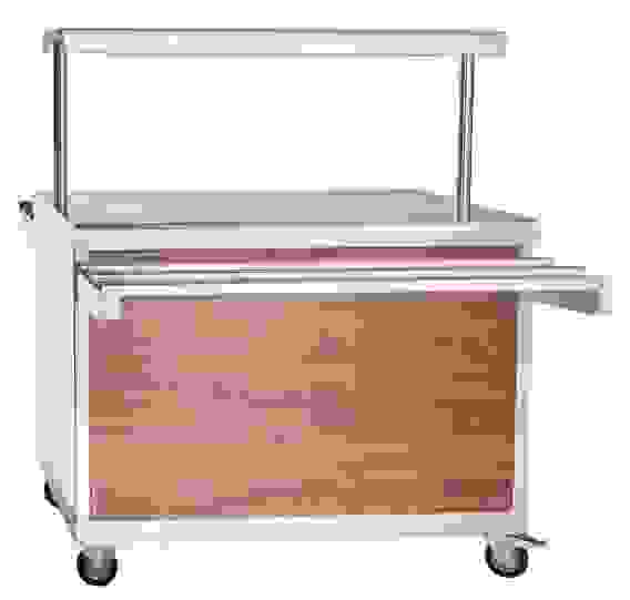 Прилавок для горячих напитков Abat ПГН-70ПМ кашированный дуб