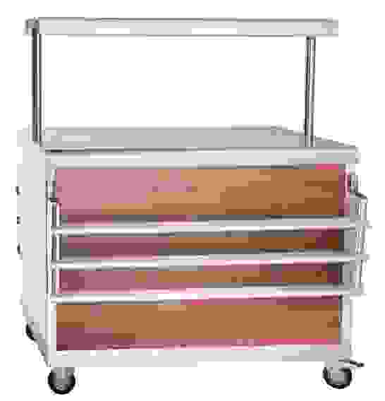 Прилавок для горячих напитков Abat ПГН-70ПМ кашированный дуб