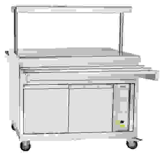 Прилавок для горячих напитков Abat ПГН-70ПМ кашированный дуб