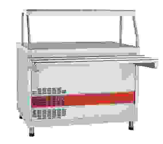 Прилавок-витрина Abat ПВВ(Н)-70КМ-02-НШ