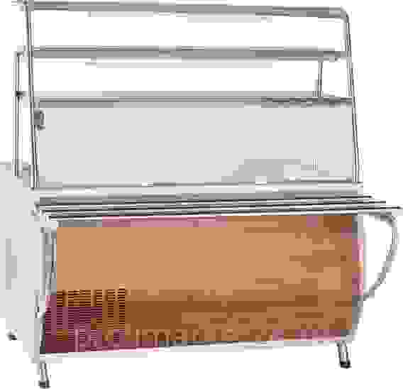 Прилавок-витрина холодильный Abat ПВВ(Н)-70Т-01-НШ