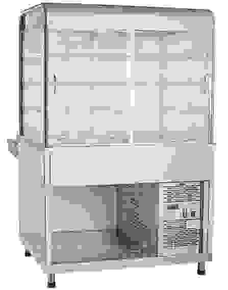 Прилавок-витрина холодильный Abat ПВВ(Н)-70КМ-С-02-НШ