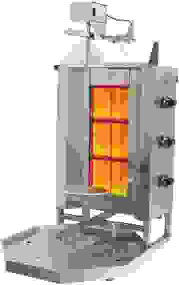 Газовый гриль для шаурмы OZTI 3GD