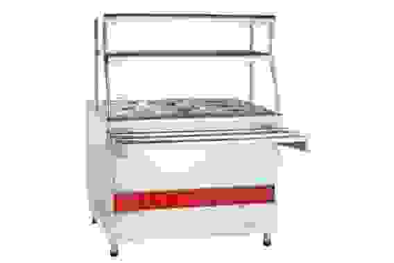 Мармит 2-х блюд Abat ЭМК-70КМ паровой кашированный