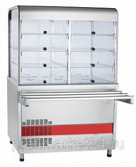Прилавок-витрина холодильный Abat ПВВ(Н)-70КМ-С-02-НШ кашированный
