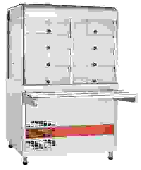 Прилавок-витрина холодильный Abat ПВВ(Н)-70КМ-С-02-НШ кашированный