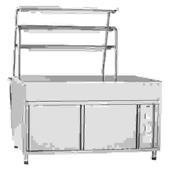 Прилавок для горячих напитков Abat ПГН 70Т-01 кашированный дуб