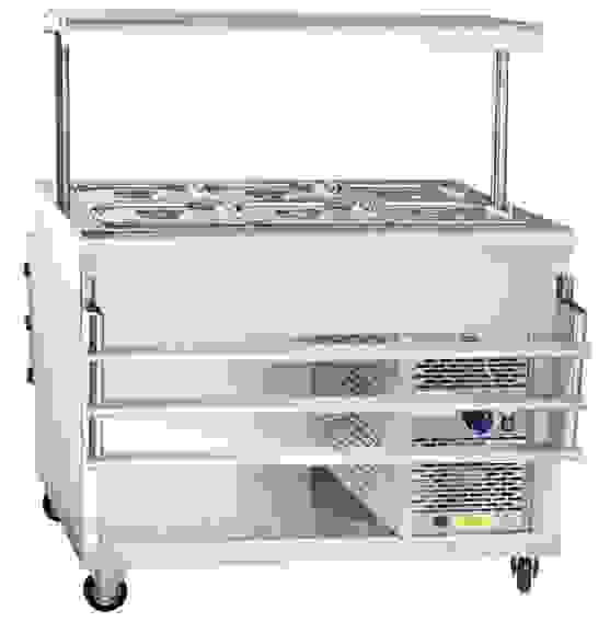 Прилавок-витрина Abat ПВВ(Н)-70ПМ-01-НШ