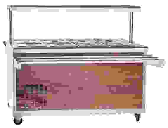 Прилавок-витрина Abat ПВВ(Н)-70ПМ-01-НШ