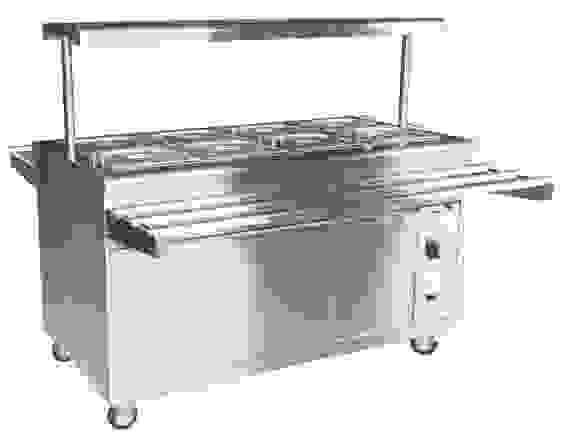 Мармит 2-х блюд Abat ЭМК-70ПМ-01 кашированный дуб