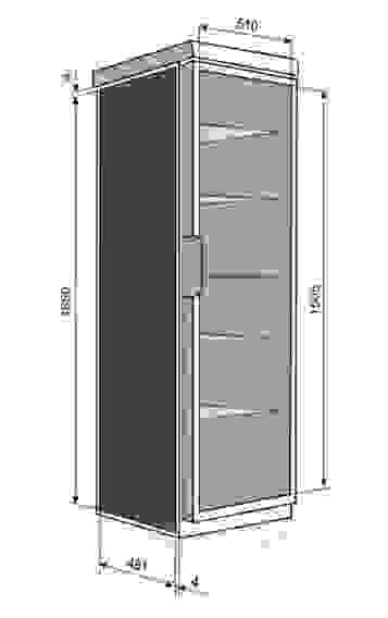 Холодильный шкаф Snaige CD 400-1111