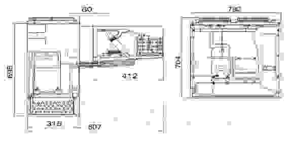 Моноблок низкотемпературный POLAIR MB 211 S