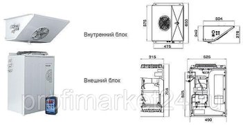 Сплит-система низкотемпературная POLAIR SB 109 P