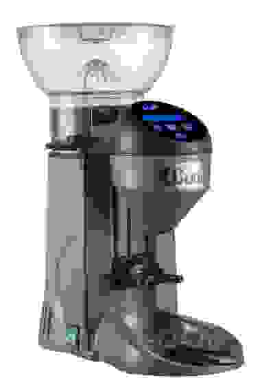 Кофемолка с бункером для зерна 1 кг с серым корпусом из ABS пластика Cunill Tranquilo Tron M1101-T+1Kg GREY