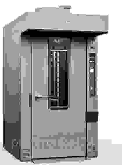 Печь ротационная электр. т.м.WLBake серии ROTOR, мод. ROTOR Slim PRO (упр. LCD, нерж. ст., платф.)