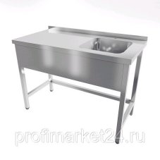 Стол с вваренной ванной т.м. EKSI СТВ-1000х600х860