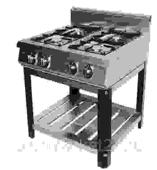 Плита газовая Grill Master Ф4ПГ/800 на подставке 50002