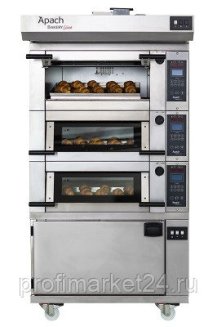 Печь подовая с расстойкой Apach Bakery Line E2K4P DPBI-T