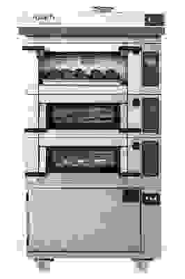 Печь подовая с расстойкой Apach Bakery Line E2K4P DPBI-T