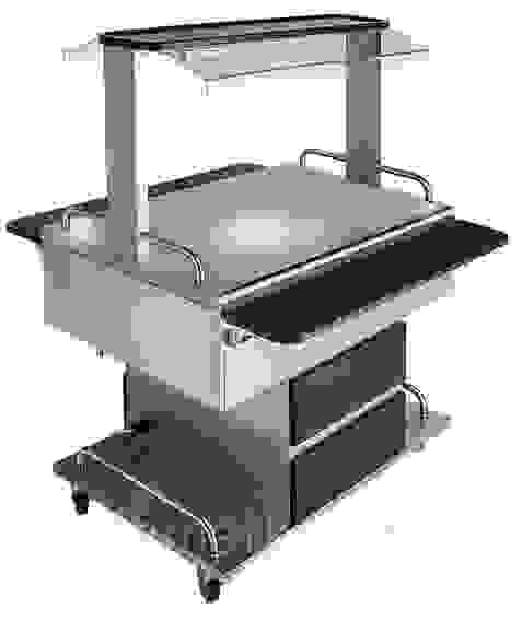Салат бар нейтральный (прилавок нейтральный передвижной) Rada ПНП-11/7Н