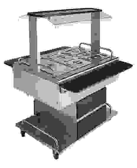 Салат бар охлаждаемый (Прилавок-витрина охлаждаемый передвижной) Rada ПВОП-11/7Н