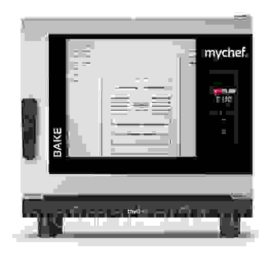 Пароконвектомат электрический 6 ур. 60*40 см, WiFi, автоматическая мойка Distform MyChef Bake 6 EN (600*400) (BCE6100D)