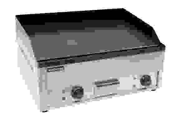 Жарочная поверхность электрическая ребристая/плоская 60*36 см с 2 тефлонированными зонами нагрева Kocateq GH60