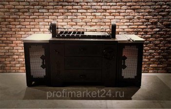 МАНГАЛ НА ДРЕВЕСНОМ УГЛЕ УМБ GRILL MASTER