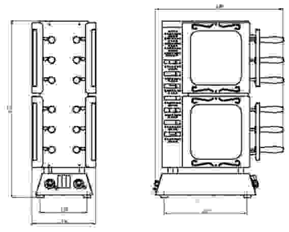 Аппарат для выпечки трдельника GRILL MASTER Ф6ШМЭ 21205