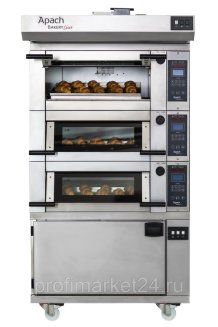 Печь подовая с расстойкой Apach Bakery Line E2K4P DP