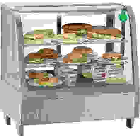 Витрина холодильная Koreco RTW100Lsilver