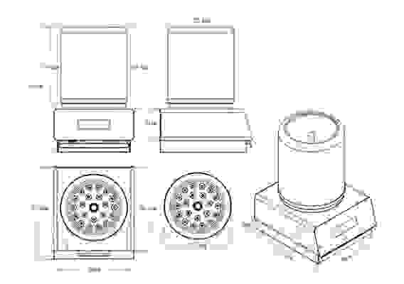 Гриль-мангал с ИК нагревом для 21 шпажки 20 см Kocateq DH Churrasco 20/1.5